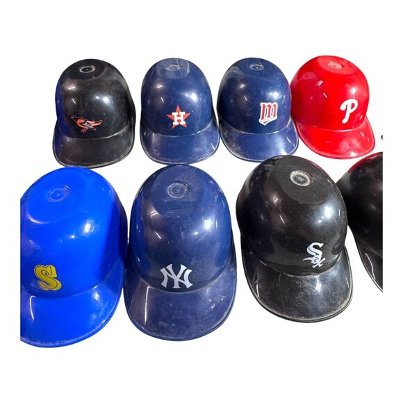 Lot Laich Mini MLB Baseball Helmets Collection Set 22 Blue Jays Tigers Astros - Picture 3 of 7